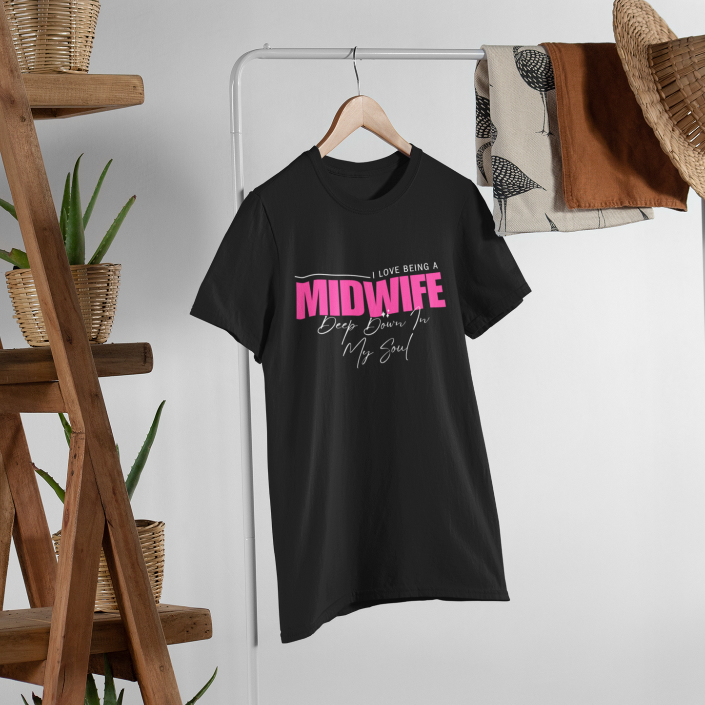 I Love Being A Midwife-Unisex tee