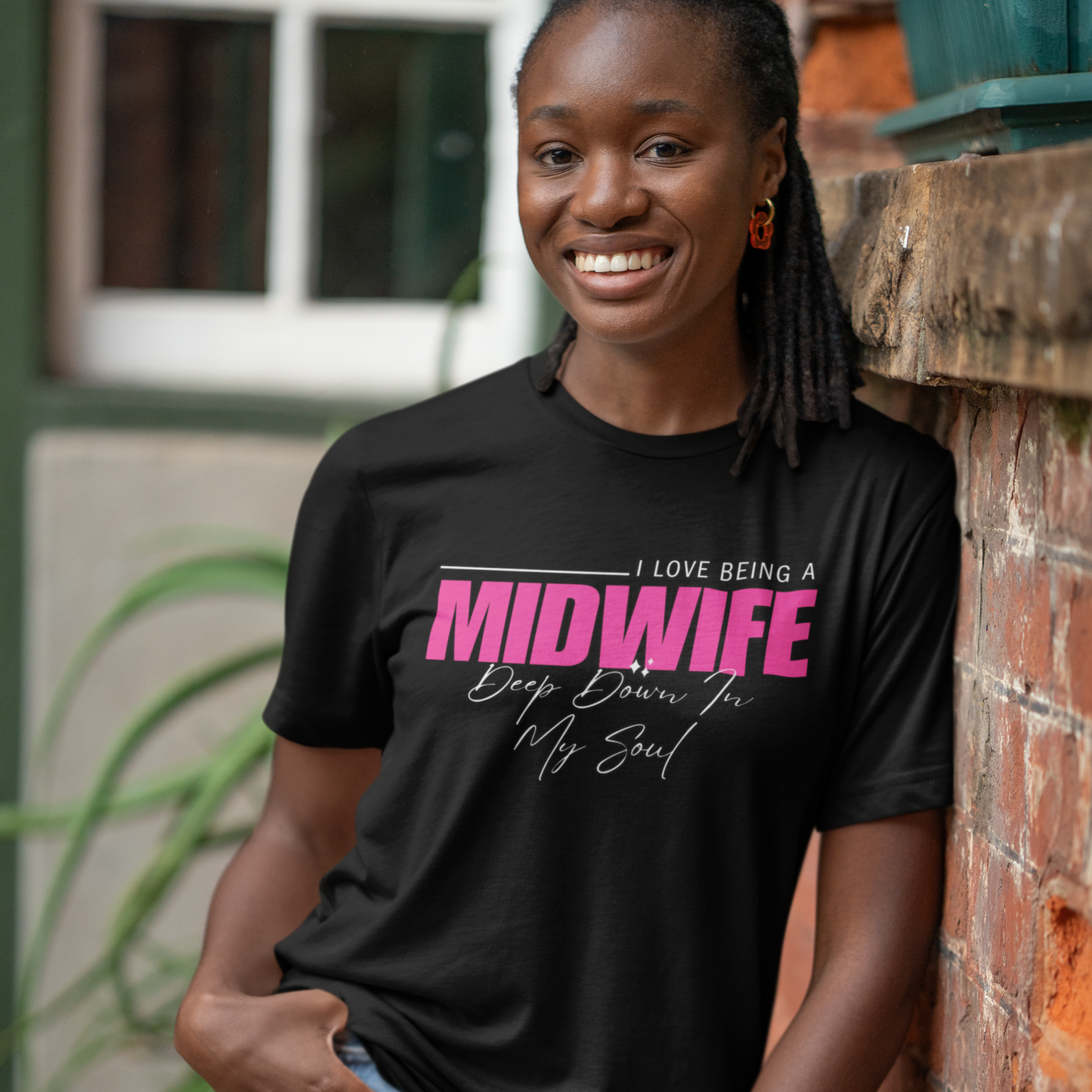 I Love Being A Midwife-Unisex tee