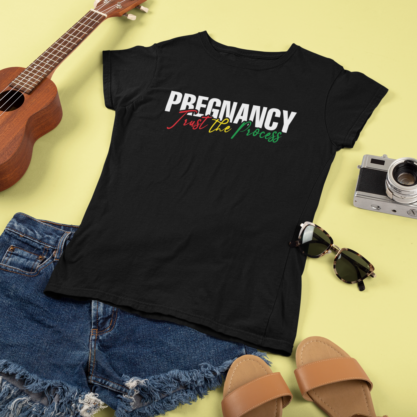 Pregnancy: Trust The Process- Unisex Tee