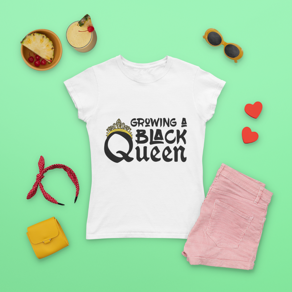 Growing A Black Queen-Maternity Tee